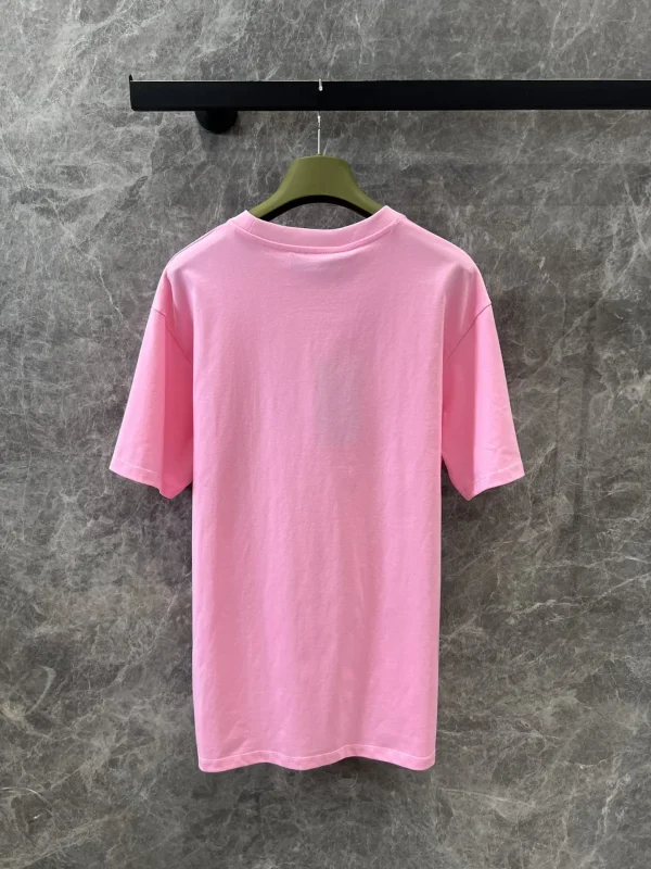 2025 spring and summer new women's letter print casual short-sleeved round-neck T-shirt top